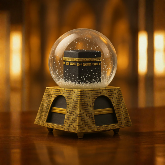 Kâbe Kar Küresi - İlahili ve Su Efektli