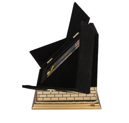 Kâbe Maketi Açılır Set – Kadife Kaplı Kur'an-ı Kerim