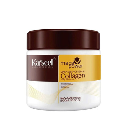 Karseell Maca Power Maca Essence Repair Collagen Yıpranmış Saçlar İçin Onarıcı Saç Maskesi 500 ml